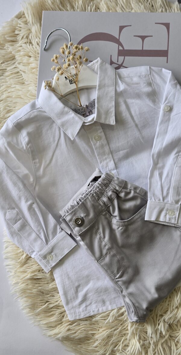 White Shirt and Trousers set