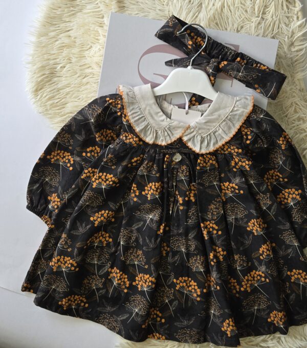 Girls Antrasit Dress