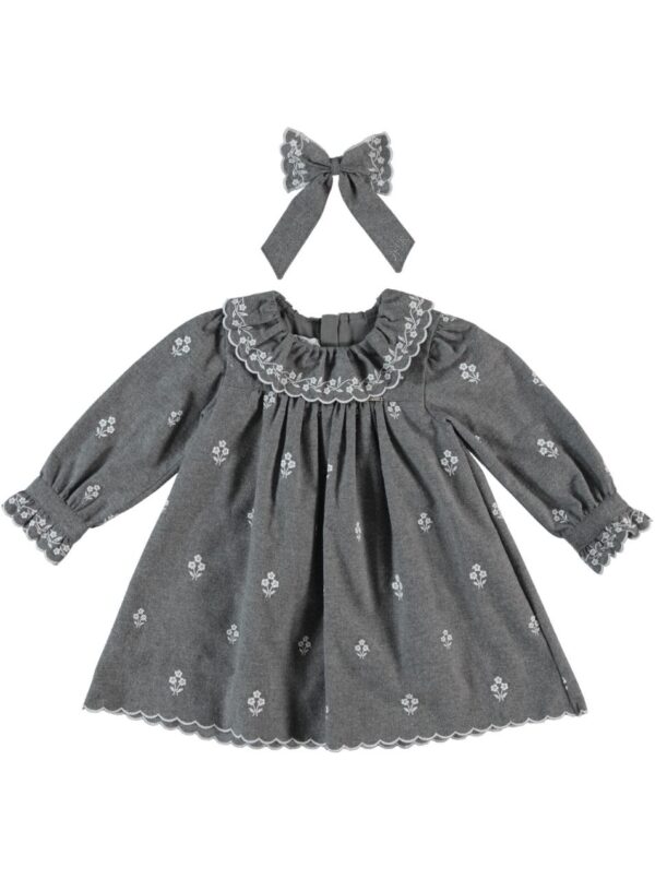 Girls Antrasit Dress