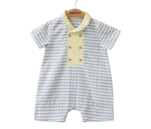 Boys Blue Romper