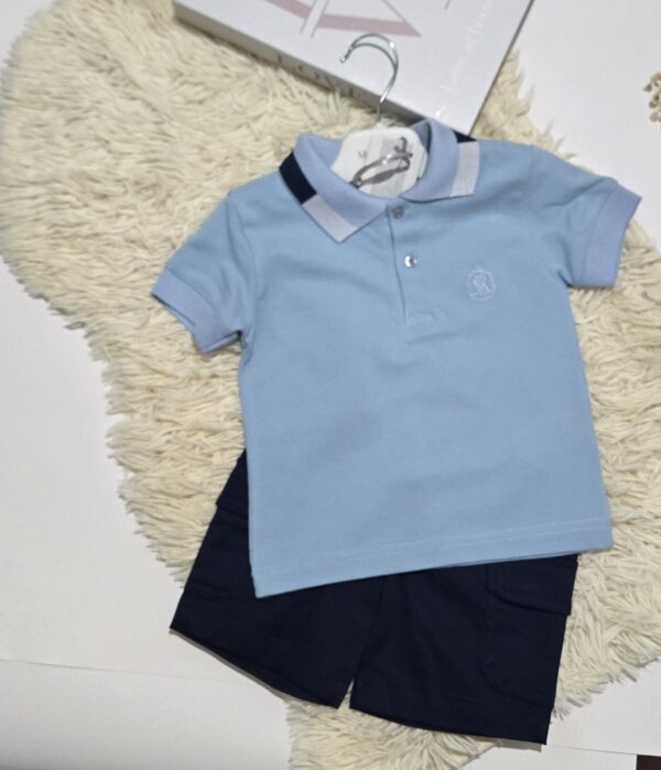 Blue polo Set