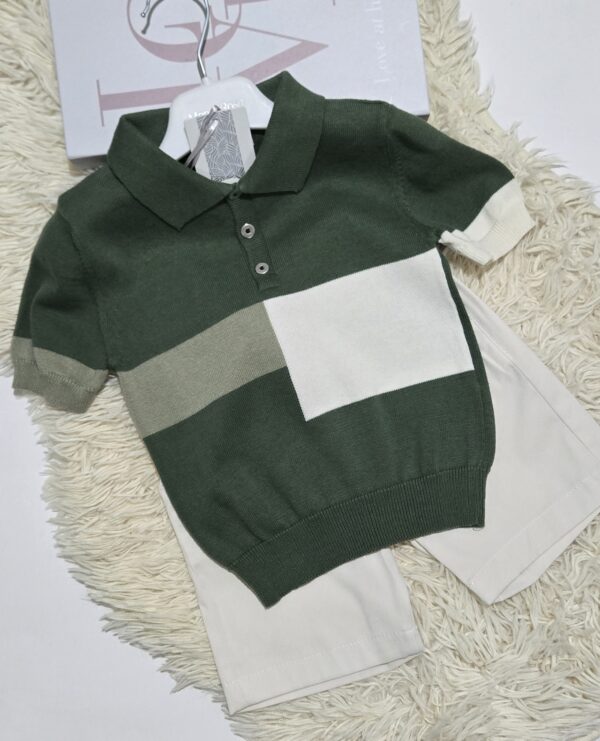 khaki boy Set