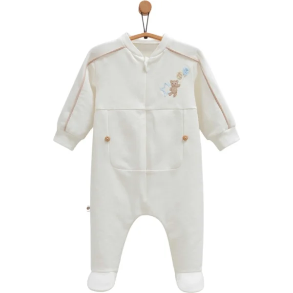 Boy white overall