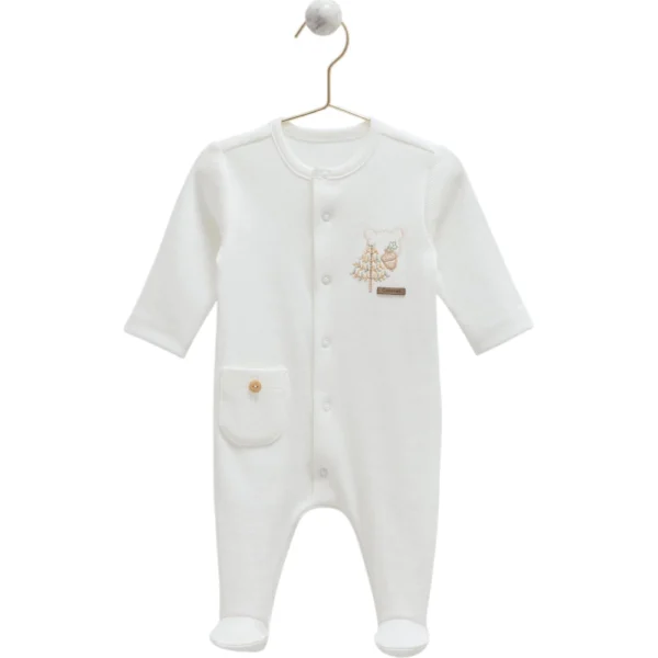 white forest unisex overall