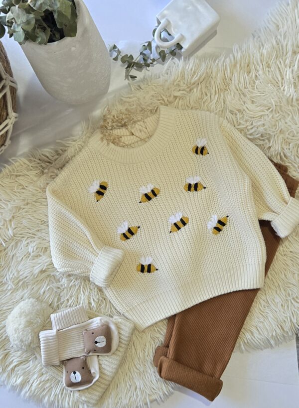 bee sweater set
