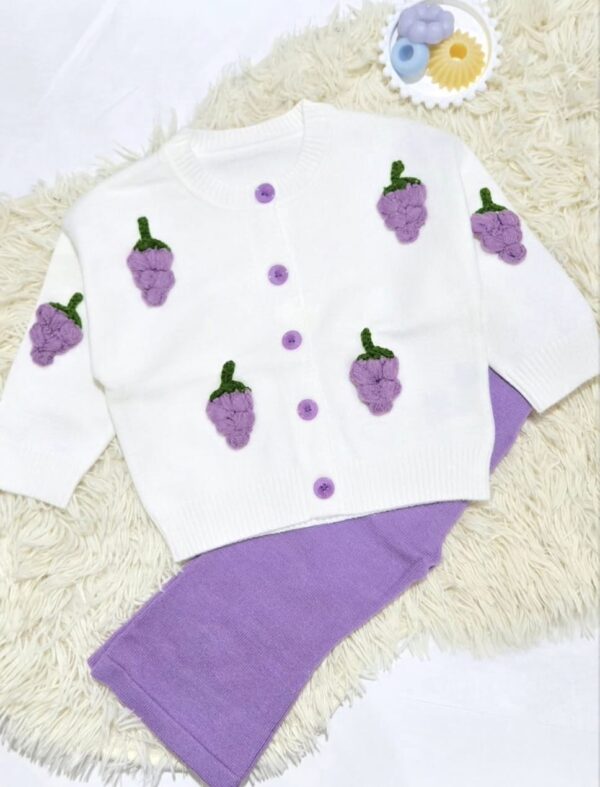 Grapes wool set