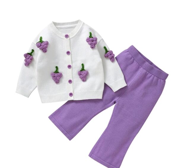 Grapes wool set